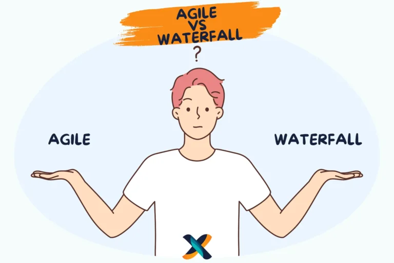 A side-by-side comparison of Agile and Waterfall project management approaches, showcasing their alignment with PMBOK principles.